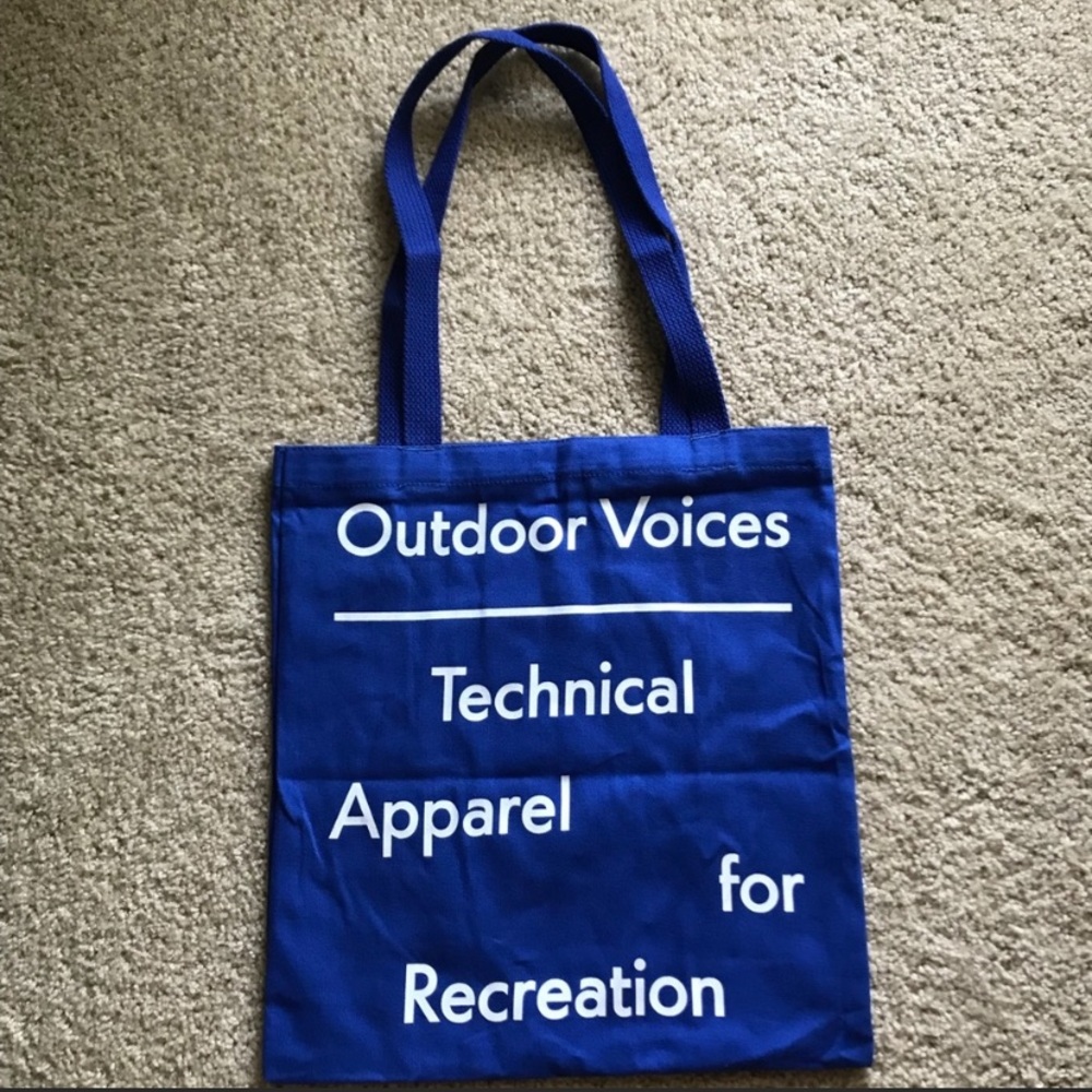 New Outdoor Voices Austin tote